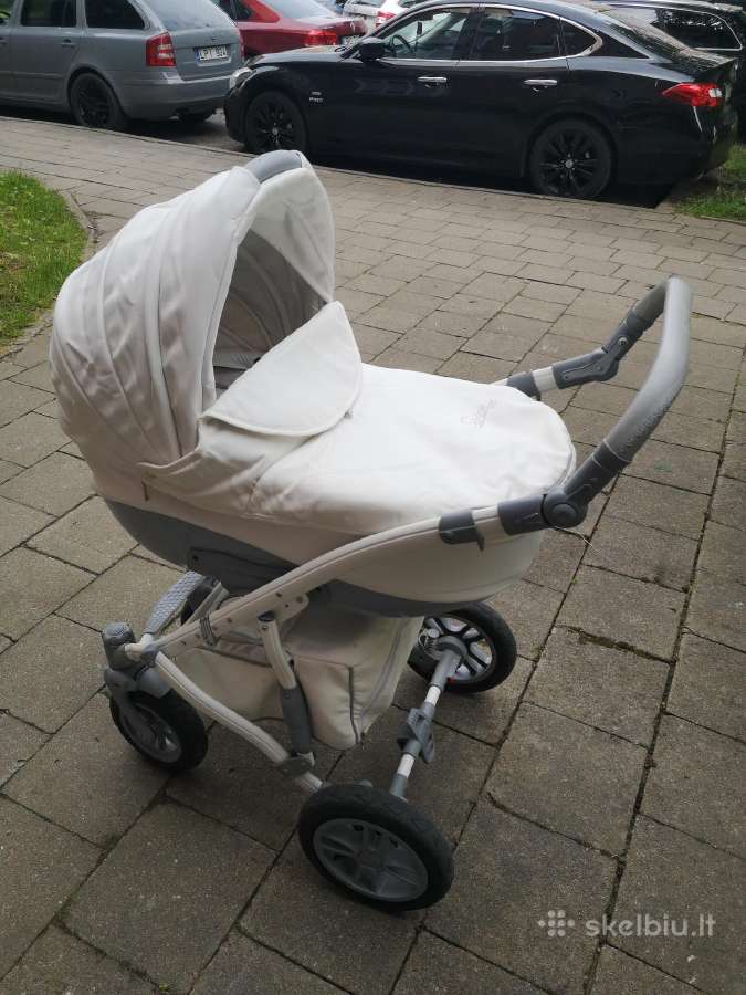 Stilingas ir patogus vaikiškas vežimėlis 3in1