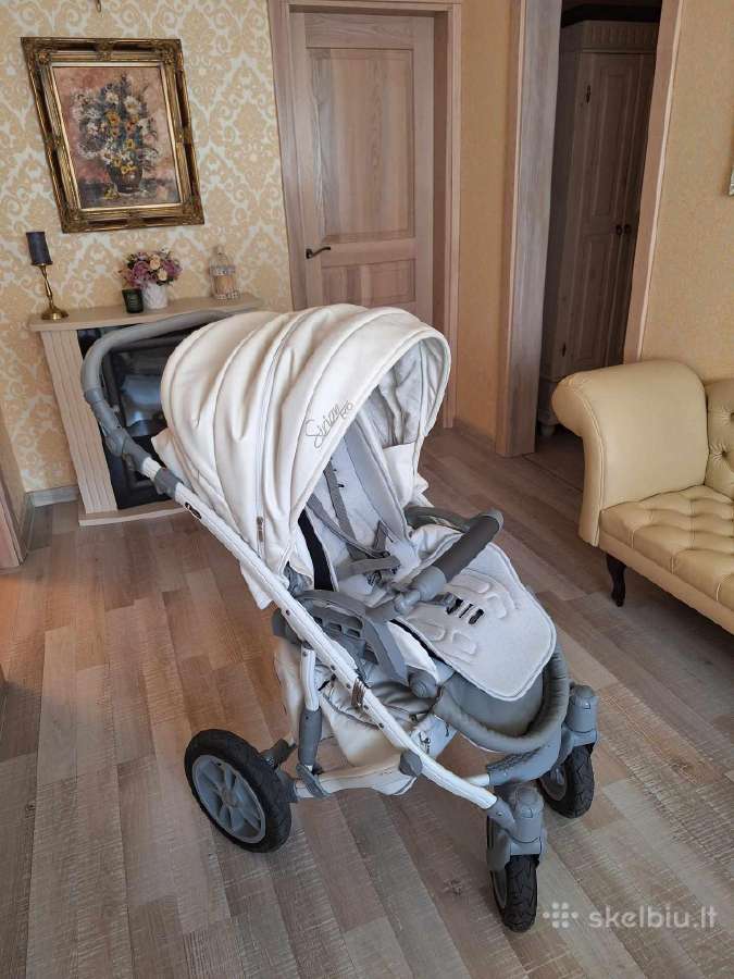 Stilingas ir patogus vaikiškas vežimėlis 3in1 - nuotraukos Nr. 3