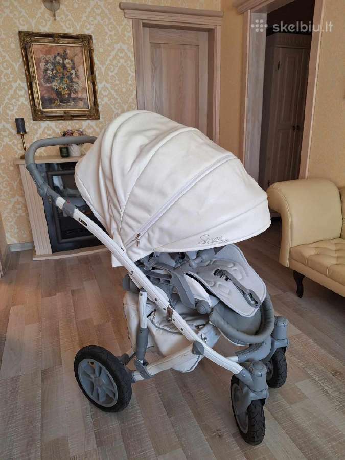 Stilingas ir patogus vaikiškas vežimėlis 3in1 - nuotraukos Nr. 2