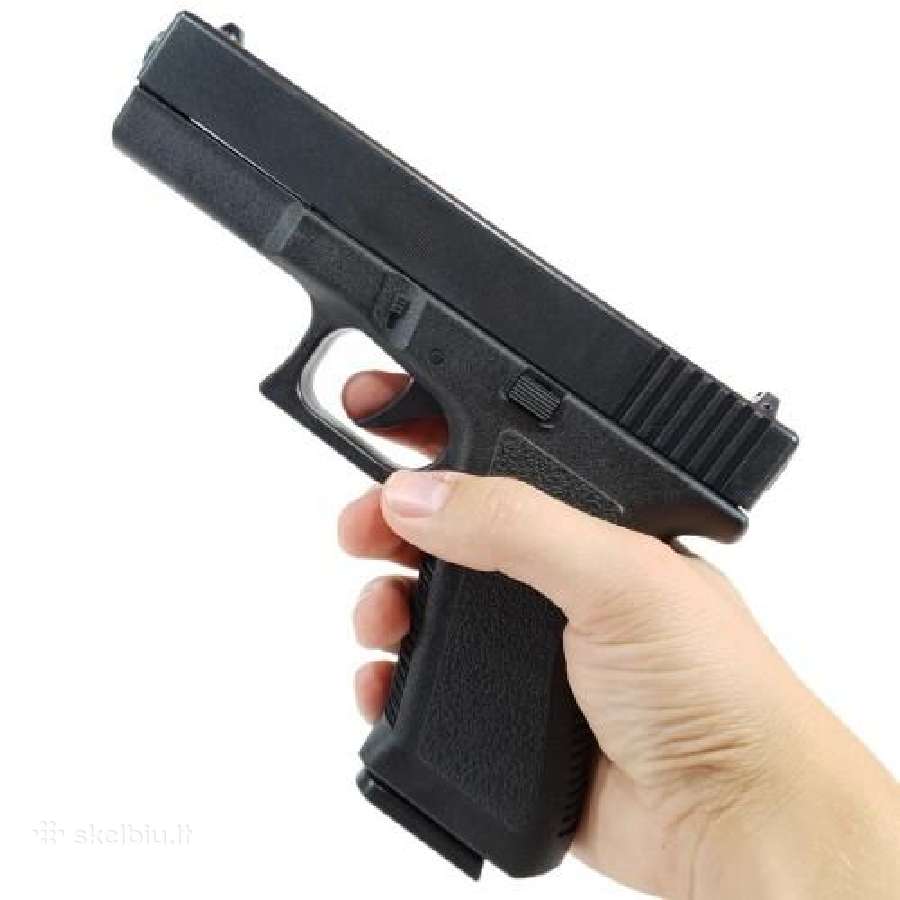 Airsoft ginklai, pistoletai, žaisliniai šautuvai