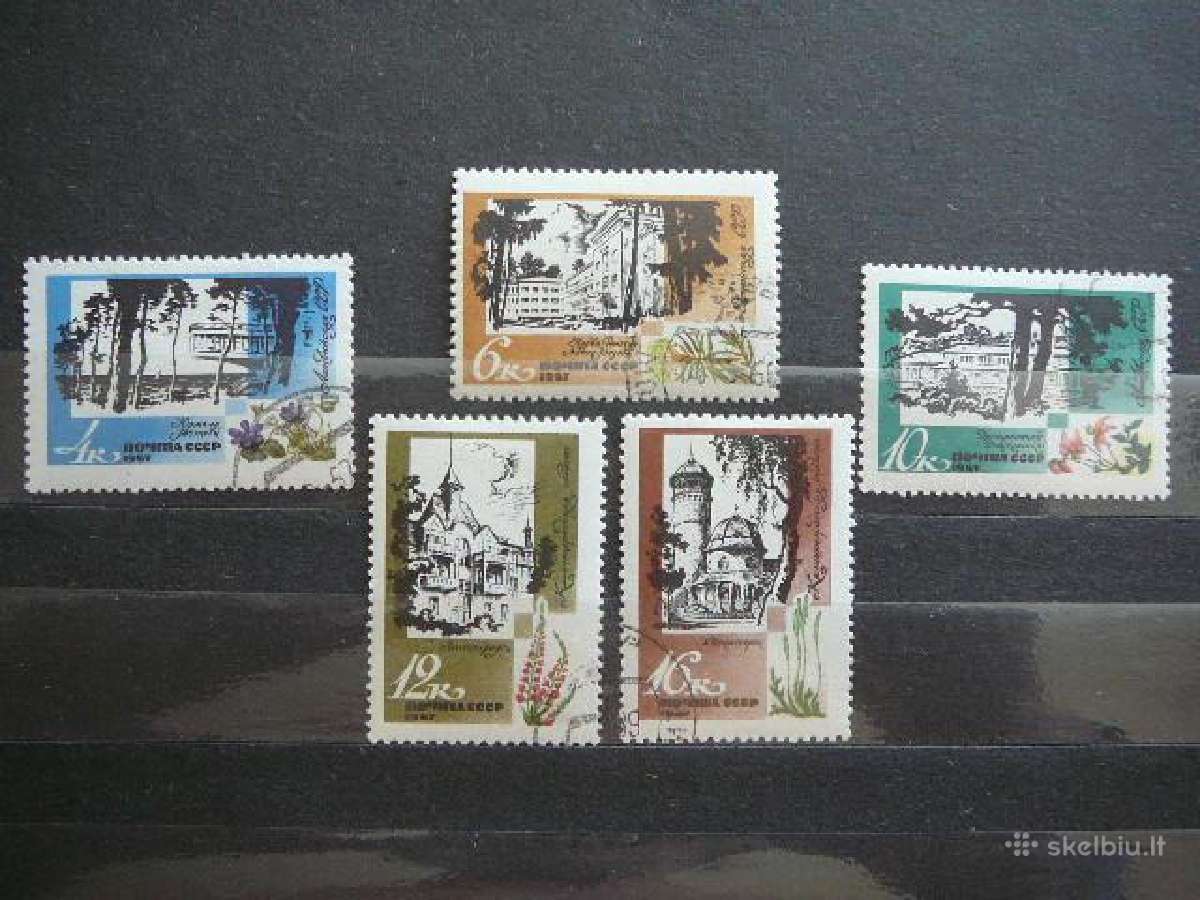 Ssr 1967 Kurortai (Lietuva) antsp. a3424/8