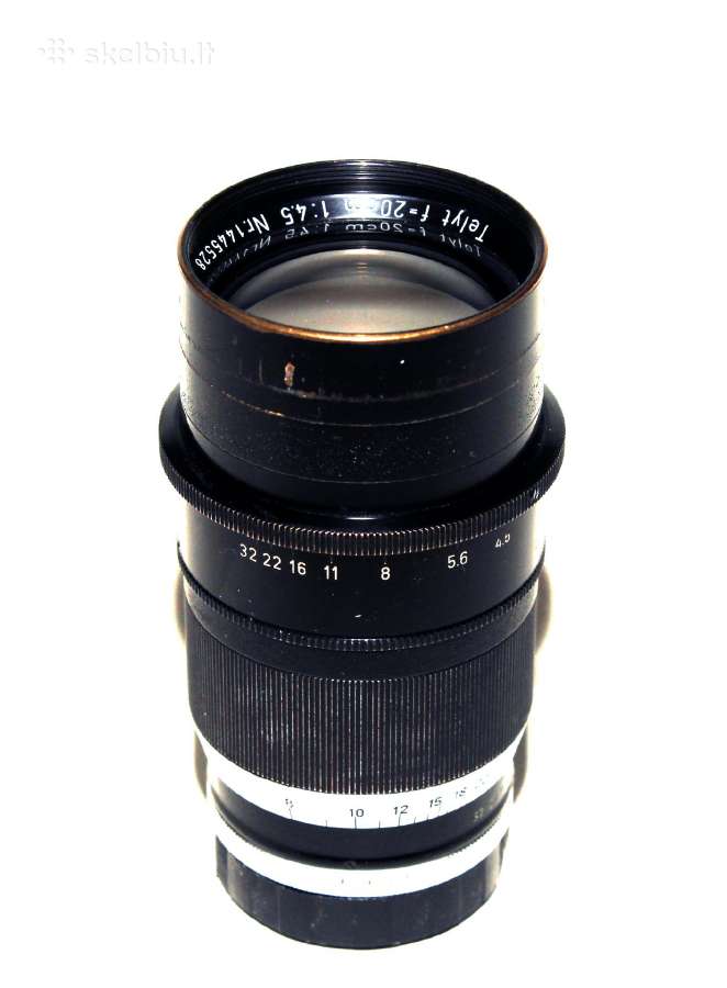 Leica Ernst Leitz gmbh Wetzlar Telyt 20cm/1:4.5 - nuotraukos Nr. 3