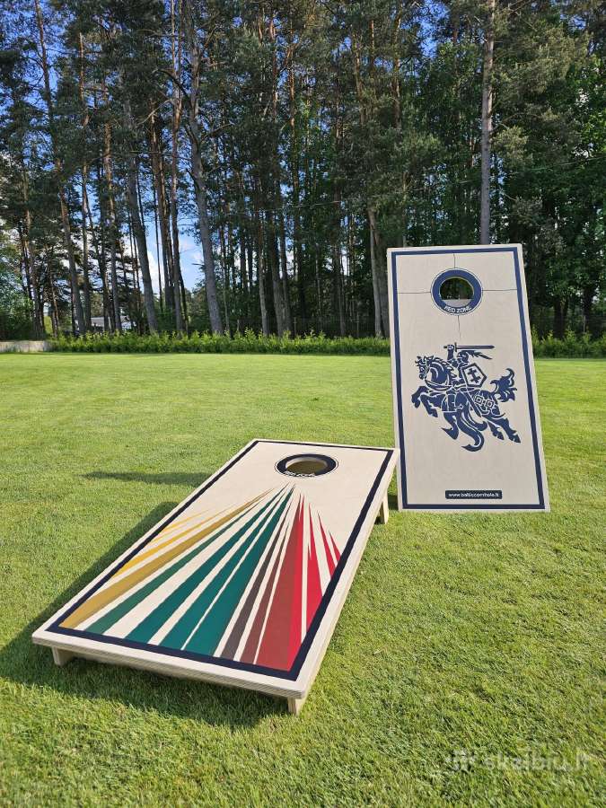 Pro Cornhole žaidimo lentos - Prekyba, Nuoma