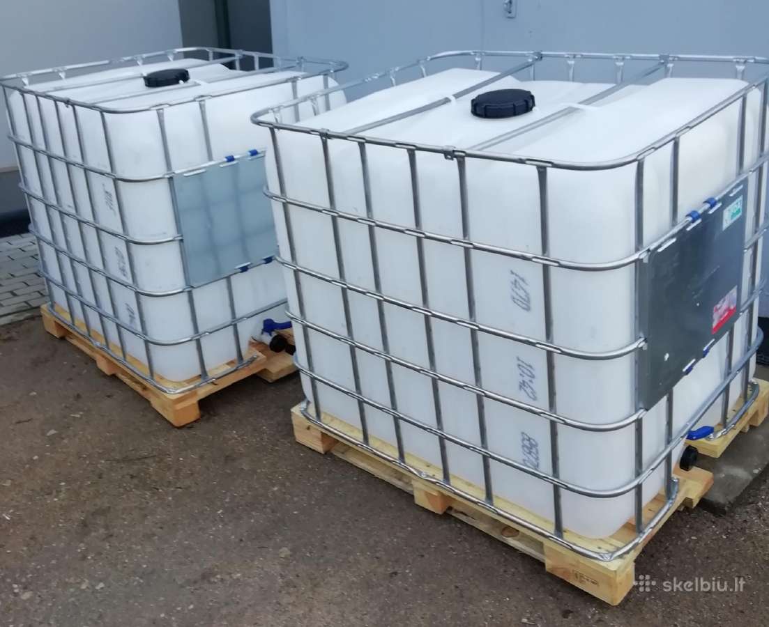Ibc talpa 1000 ltr maistinė bačka