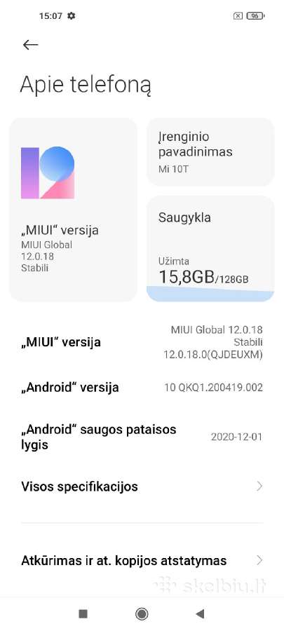 Mi 10t - nuotraukos Nr. 3