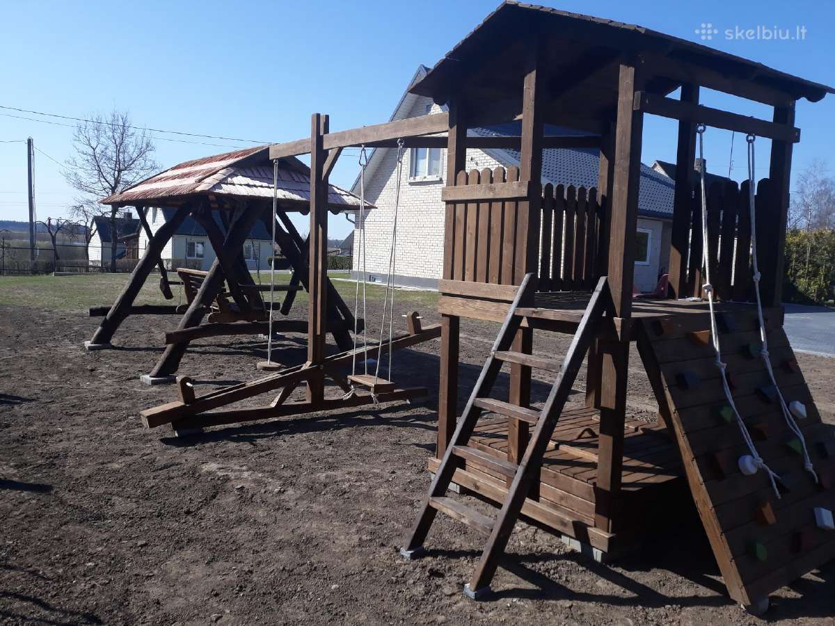 Ąžuolinės supynės, kreivuolių supynės, supynė - nuotraukos Nr. 7