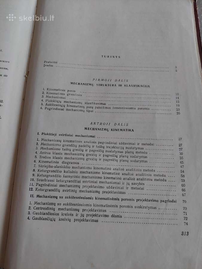 Mechanizmų ir mašinų teorija - nuotraukos Nr. 5