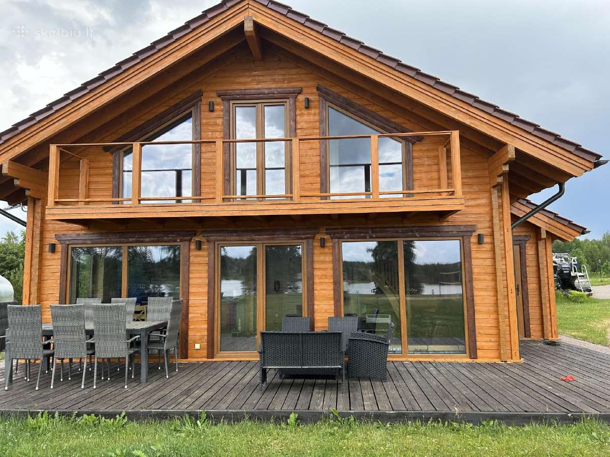Medinių namų ir paviršių dažymas - nuotraukos Nr. 16