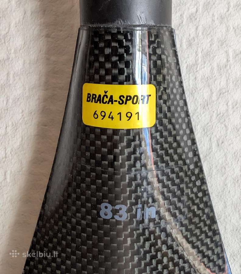 Irklentės karboninis irklas Brača Kahana 83 in2 - nuotraukos Nr. 3