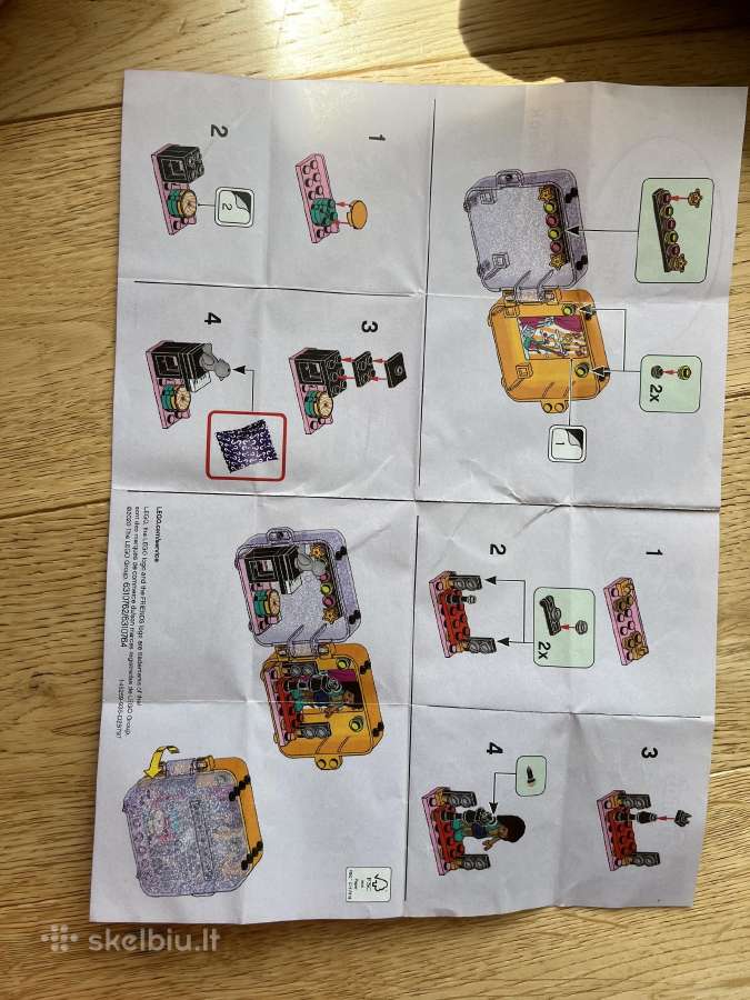 Lego friends rinkinys ,andreas play cube - nuotraukos Nr. 8