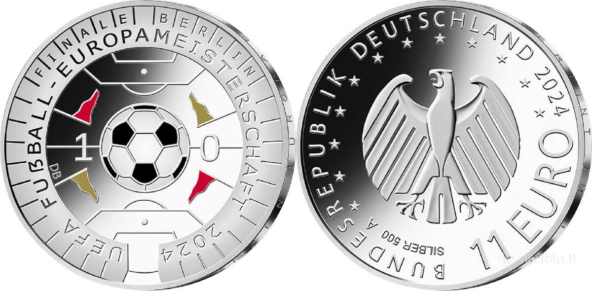 Vokietija 2024 11 euro Uefa