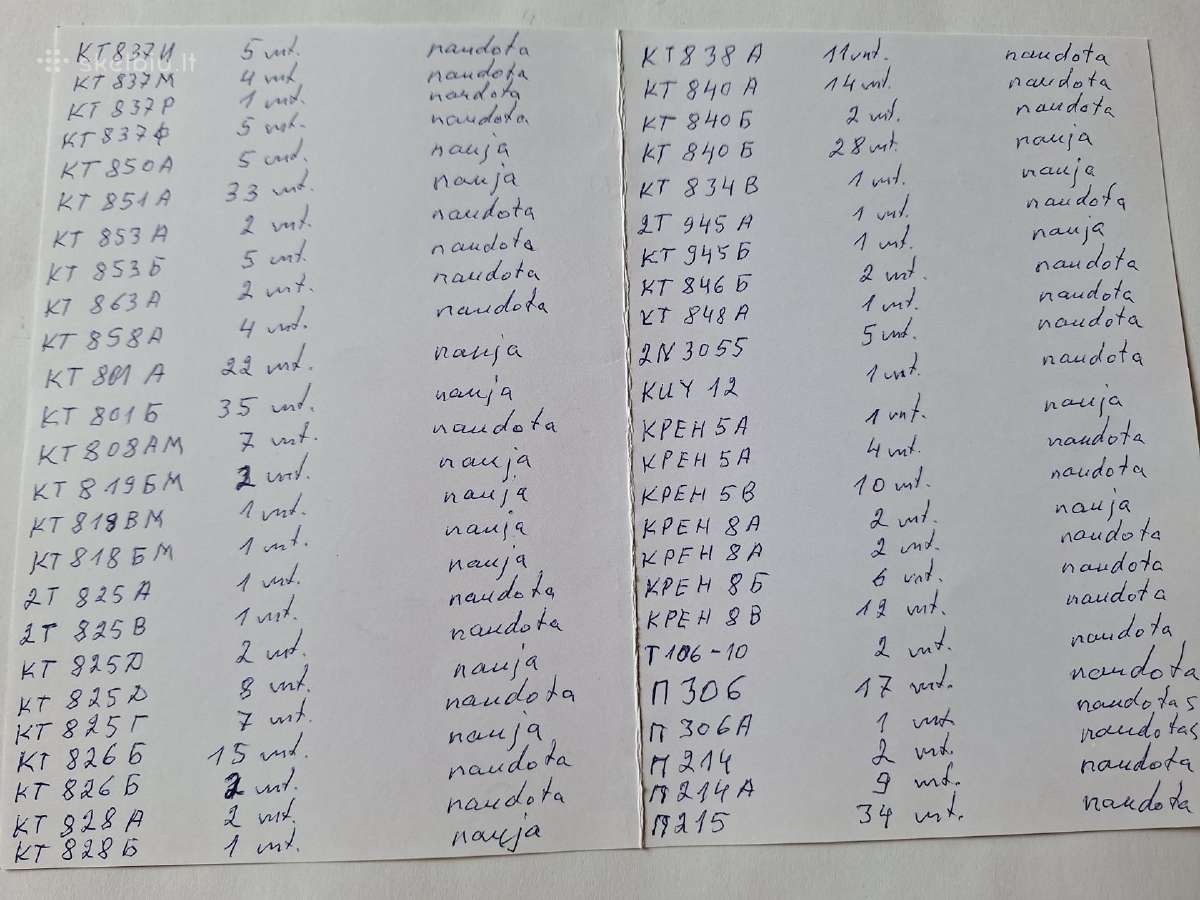 Rusiškos radio detalės (papildyta 05.30) - nuotraukos Nr. 5