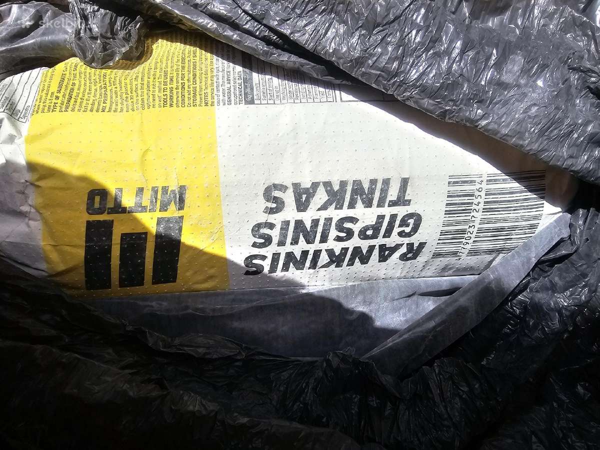 Klijai , mitto gipsinis rankinis tinkas ir t.t - nuotraukos Nr. 2