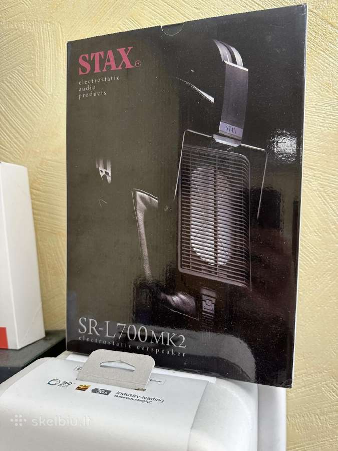 Stax Sr-l700mk2 ausines,portable energizer SRM D10 - nuotraukos Nr. 16