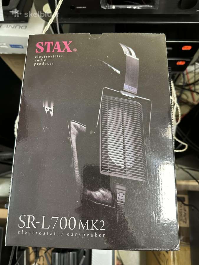 Stax Sr-l700mk2 ausines,portable energizer SRM D10 - nuotraukos Nr. 17