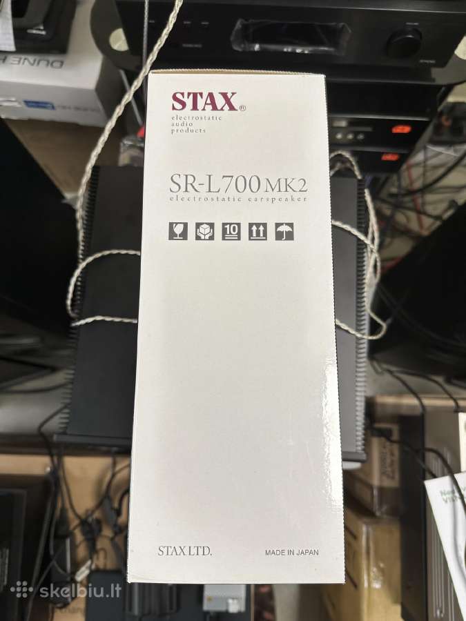 Stax Sr-l700mk2 ausines,portable energizer SRM D10 - nuotraukos Nr. 18