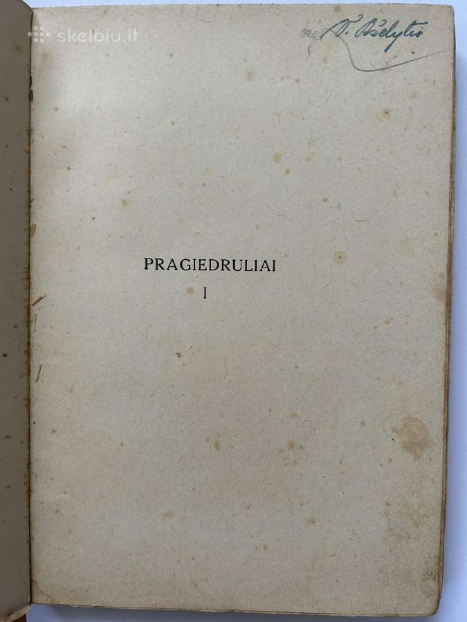 Antikvarine knyga - Vaizganto Pragiedruliai, 1942m - nuotraukos Nr. 5