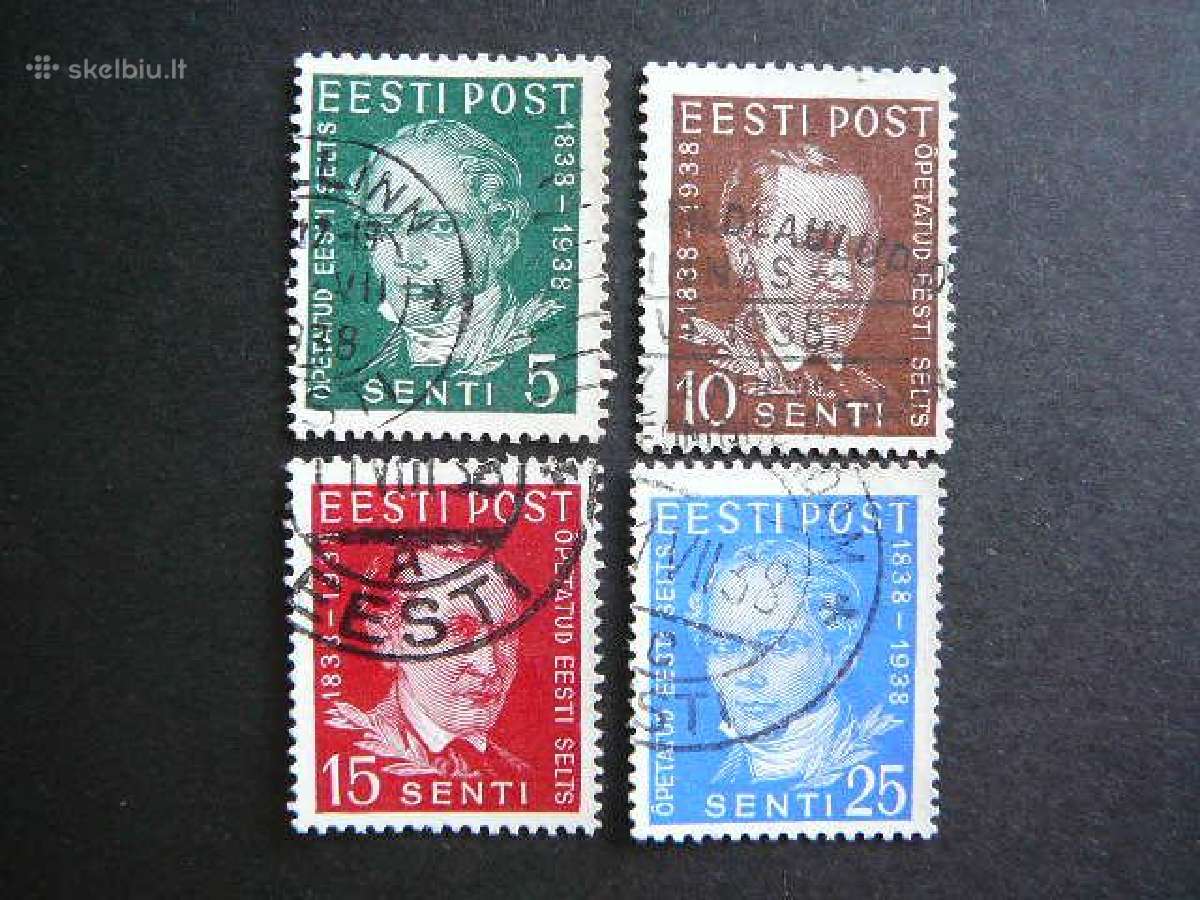 Estija Izymus zmones 1938 antsp. es138/1a