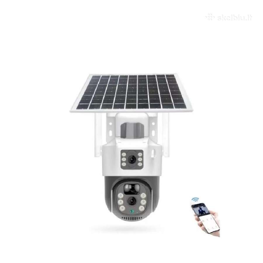 Lauko Ip WiFi stebėjimo kamera su Sim kortele 8mp - nuotraukos Nr. 13