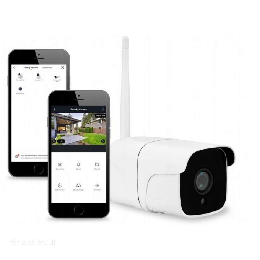 Lauko Ip WiFi stebėjimo kamera su Sim kortele 8mp - nuotraukos Nr. 11