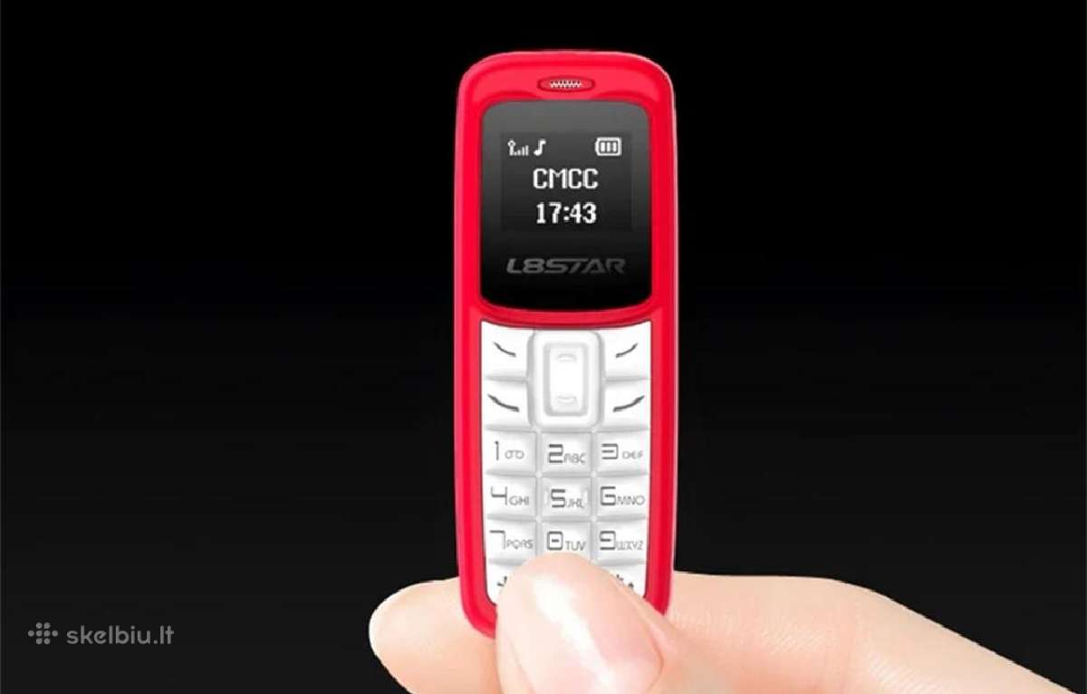 Mini Bm Telefonai (Nauji) - nuotraukos Nr. 2