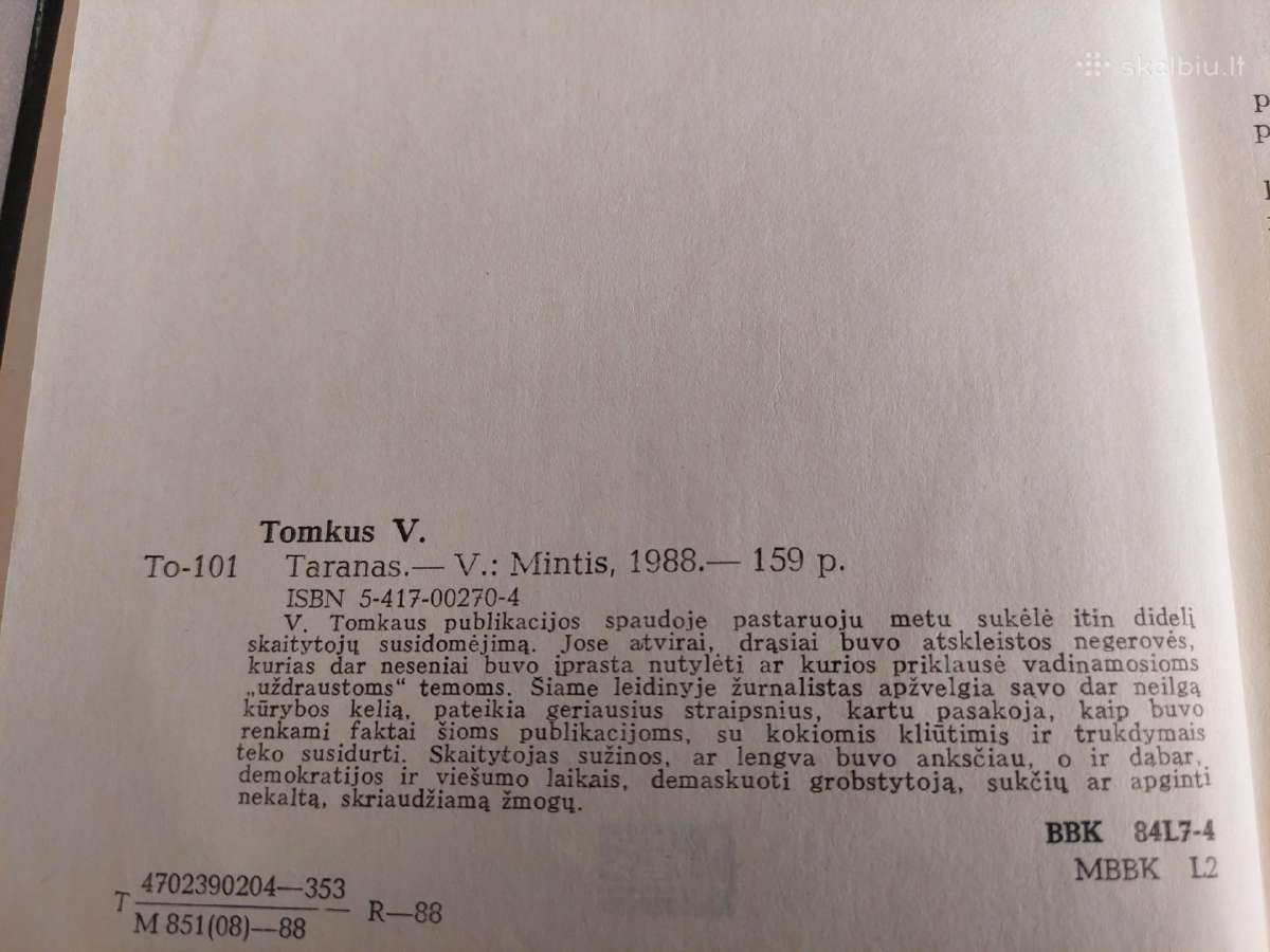 Taranas - nuotraukos Nr. 3