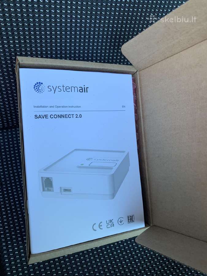 Nuotolinis Systemair Save įrenginių valdymas. - nuotraukos Nr. 2