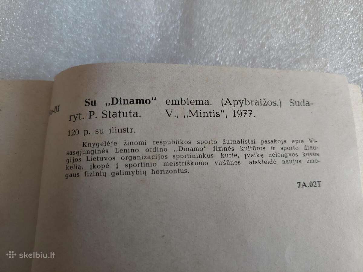 Su "Dinamo" emblema - nuotraukos Nr. 3