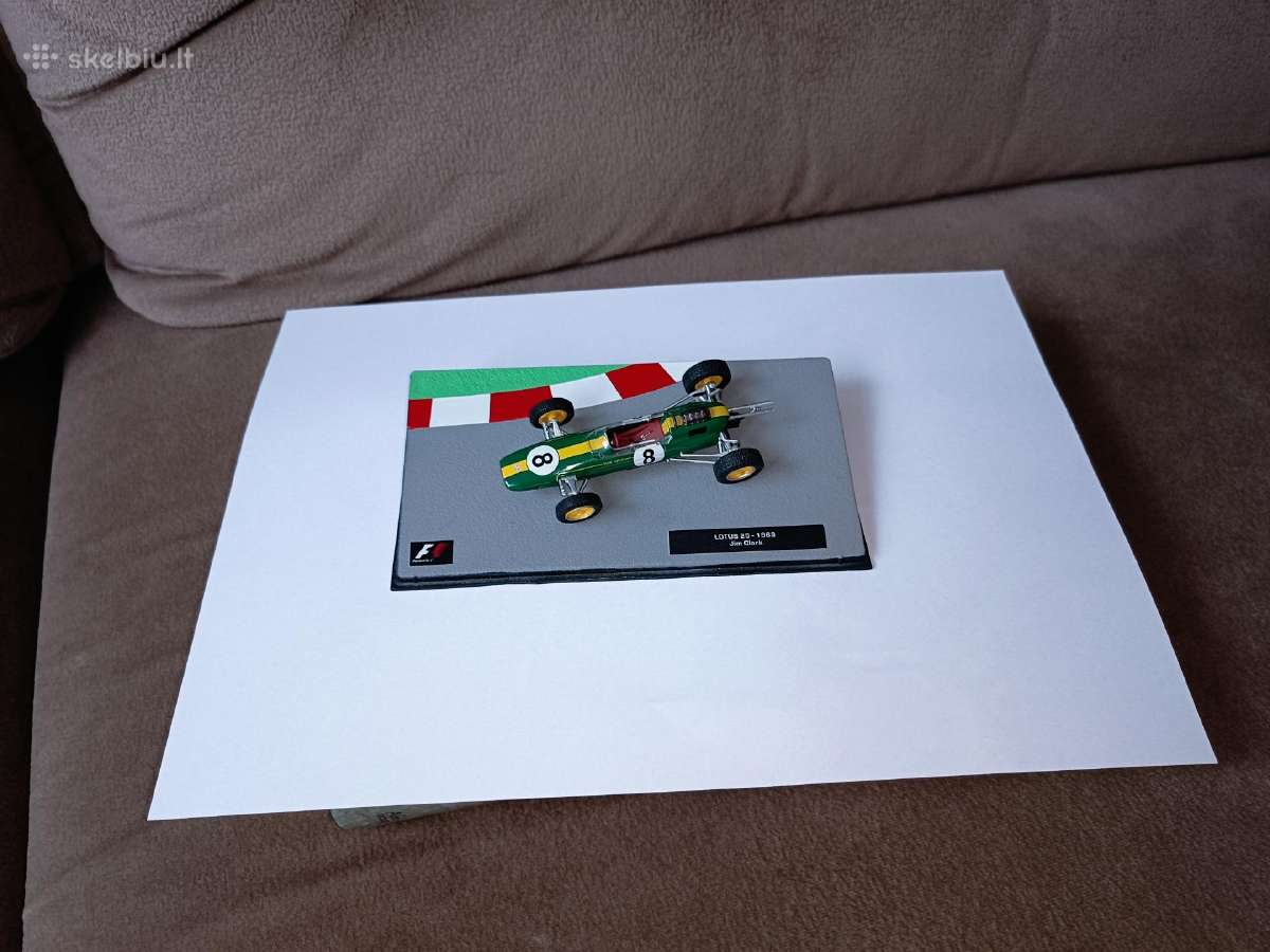 Kolekcinis F1 modeliukas, be gaubto
