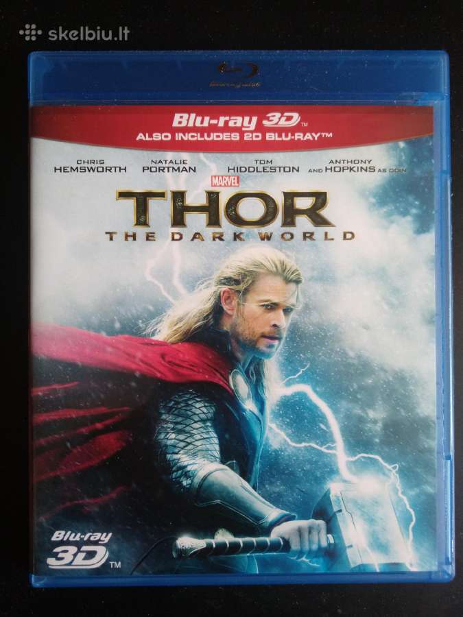 3D Blu-ray Marvel Thor the dark world