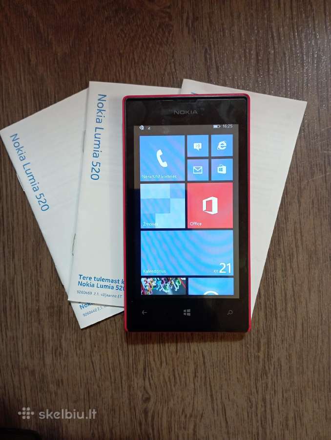 Nokia lumia 520 - nuotraukos Nr. 2