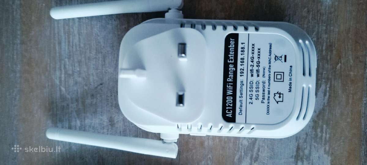 WiFi ryšio plėtiklis / kartotuvas Ac1200