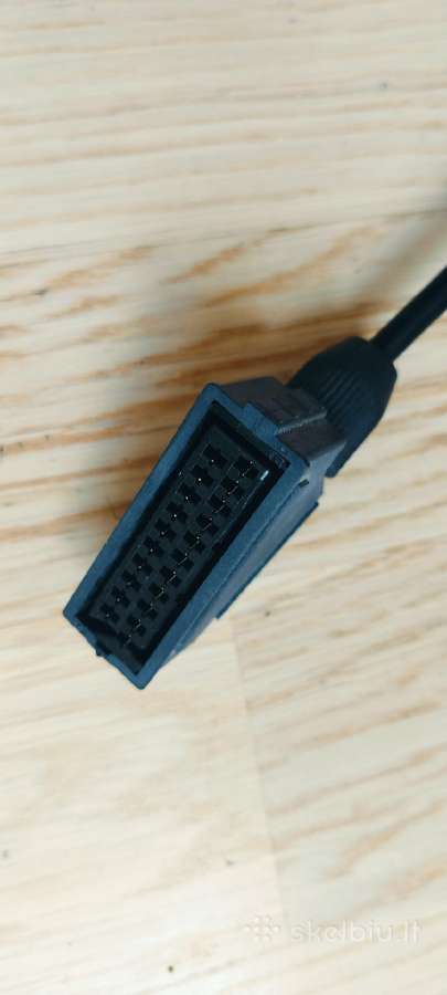 Samsung TV kabelis - Scart - nuotraukos Nr. 2