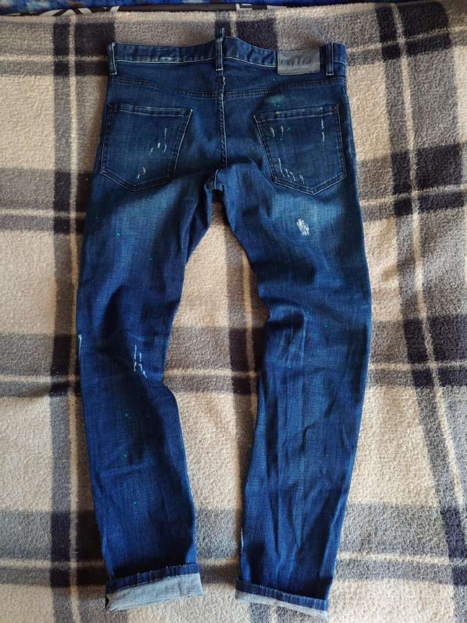 Vyriški džinsai Dsquared2. - nuotraukos Nr. 4
