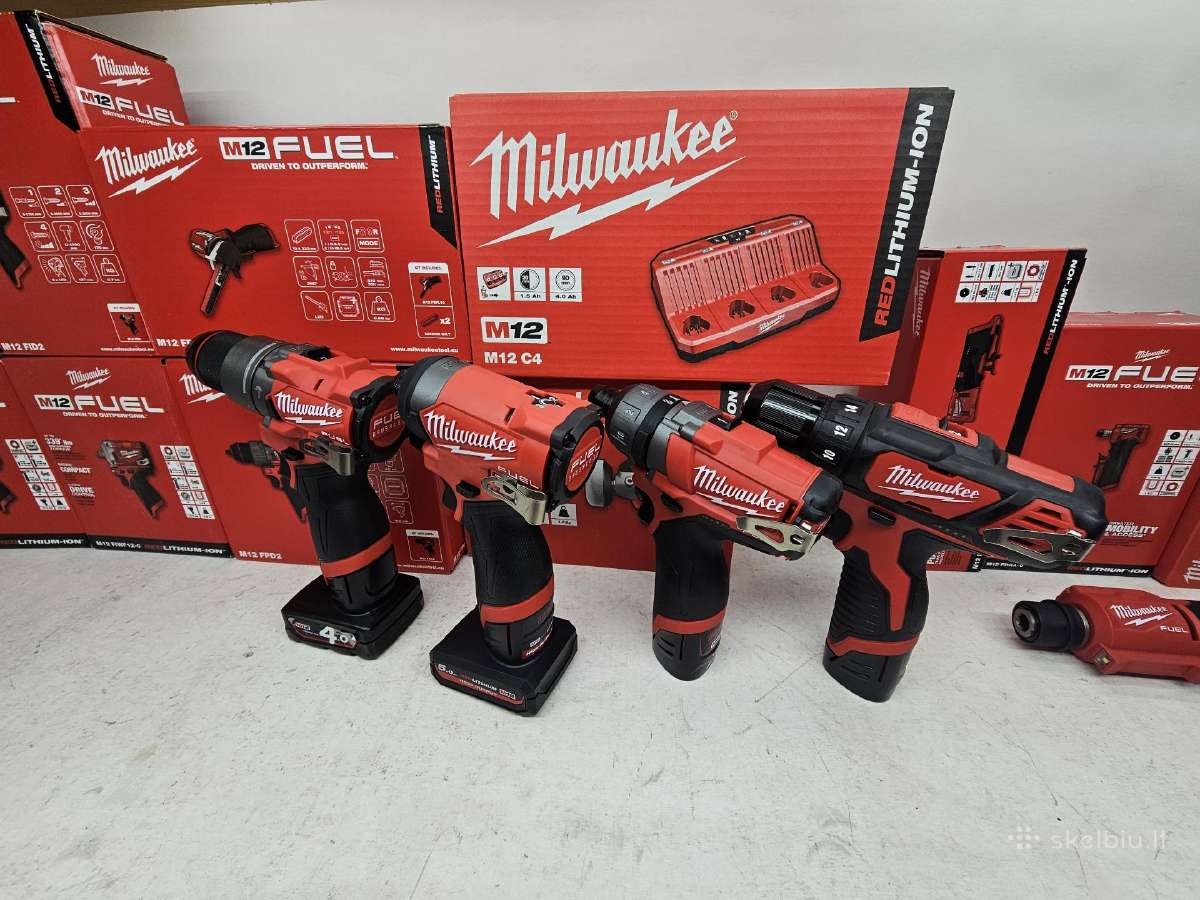 Milwaukee tiesiniai - kampiniai slifuokliai gravir - nuotraukos Nr. 12