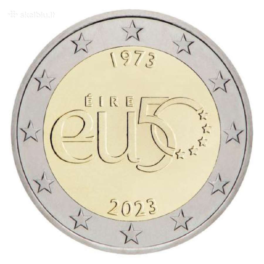2023m. proginės 2 eurų monetos Unc - nuotraukos Nr. 14