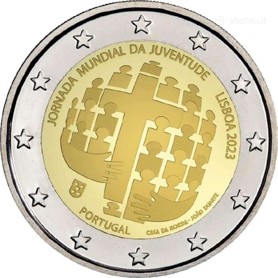 2023m. proginės 2 eurų monetos Unc - nuotraukos Nr. 18