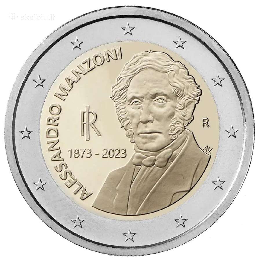 2023m. proginės 2 eurų monetos Unc - nuotraukos Nr. 20