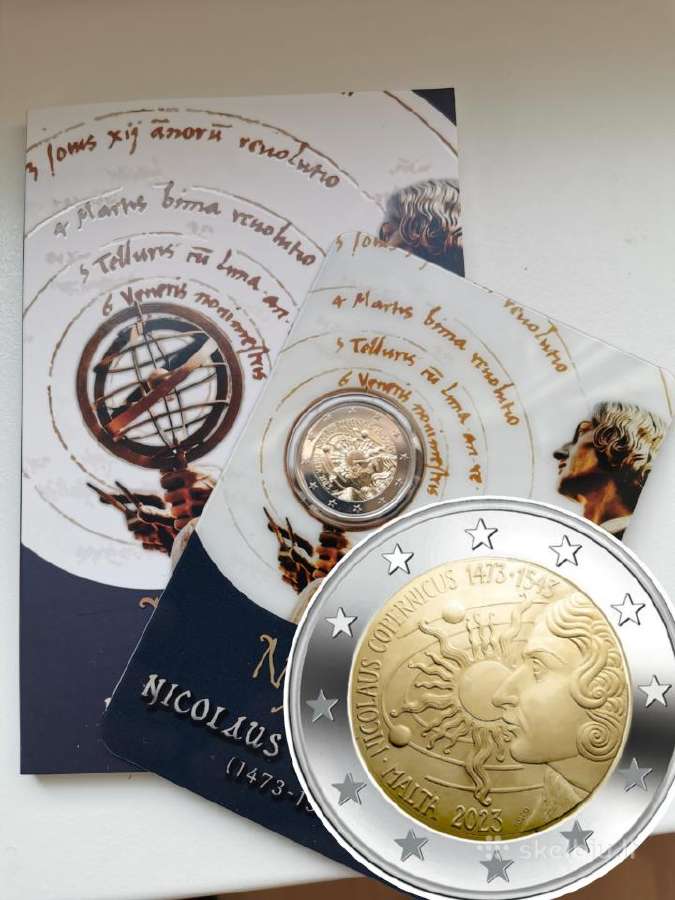 2023m. proginės 2 eurų monetos Unc - nuotraukos Nr. 25