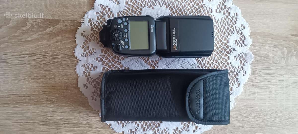Parduodama blykstė yongnuo yn600ex-rt