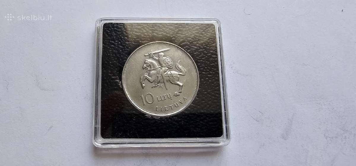 1993 10 litu popiezius aunc-unc - nuotraukos Nr. 2
