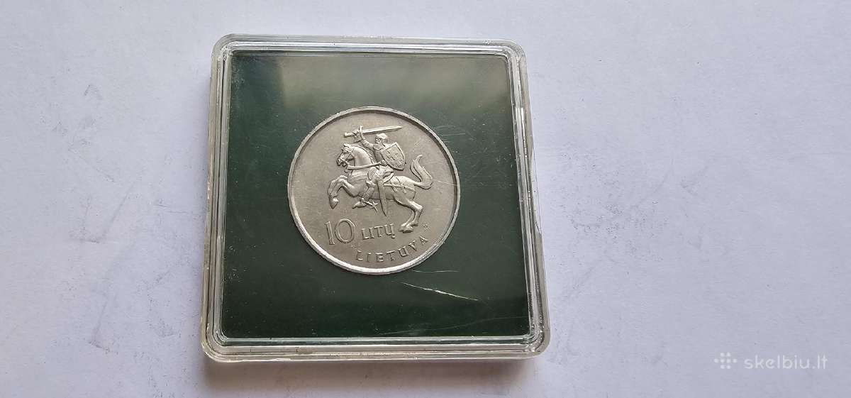 1993 10 litu Darius ir Girenas Unc - nuotraukos Nr. 2