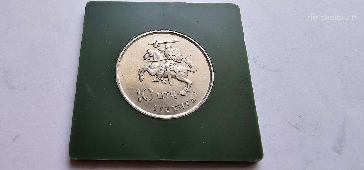 1993 10 litu Darius ir Girenas Unc - nuotraukos Nr. 4
