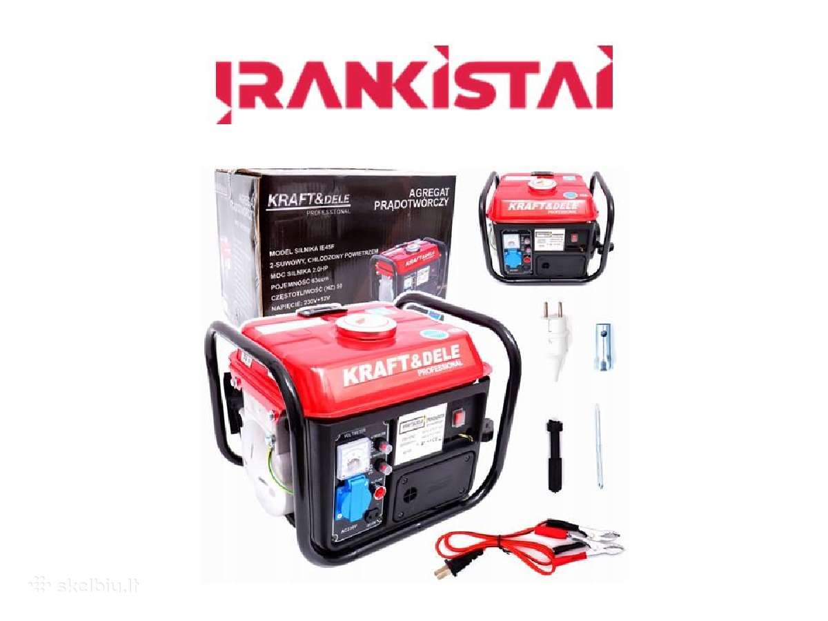 Elektros generatorius 2 taktų 1200w