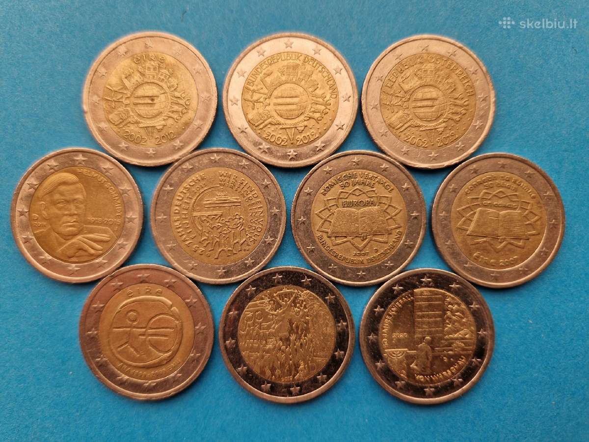 Dauguma proginių monetų 2.05 - 2.35€. - nuotraukos Nr. 3