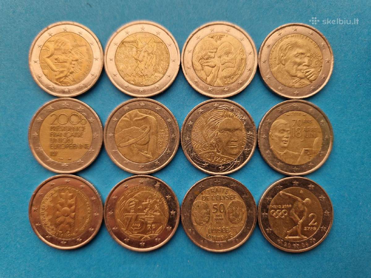 Dauguma proginių monetų 2.05 - 2.35€. - nuotraukos Nr. 4