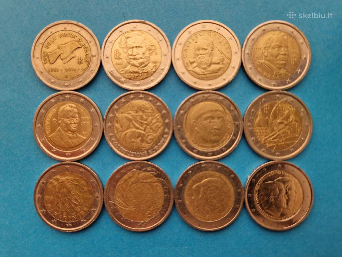 Dauguma proginių monetų 2.05 - 2.35€. - nuotraukos Nr. 5