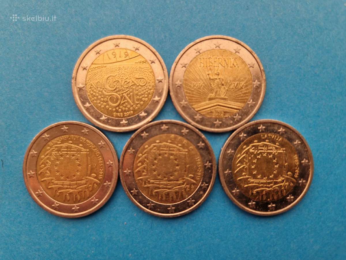 Dauguma proginių monetų 2.05 - 2.35€. - nuotraukos Nr. 7