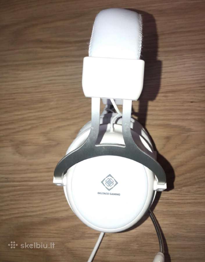 Ausinės Deltaco 20hz - 20khz, LED, Aliuminio rėmas - nuotraukos Nr. 9