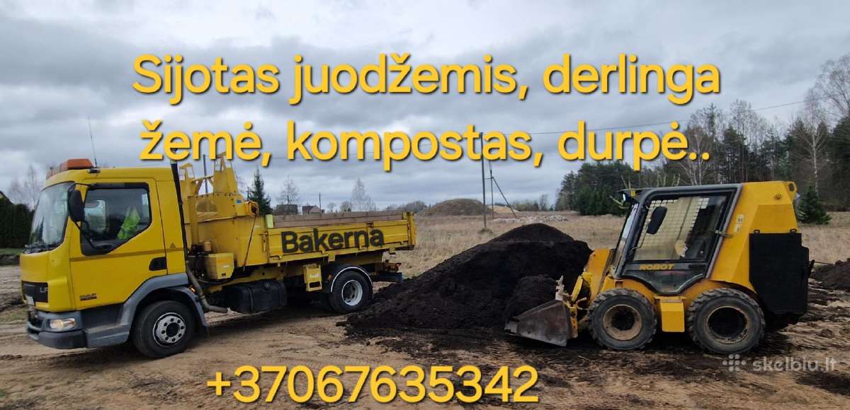 Zvyras, juodzemis, atsijos, betonas - nuotraukos Nr. 2